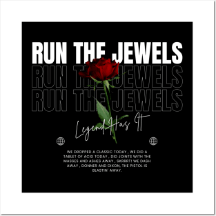 Run The Jewels // Flower Posters and Art